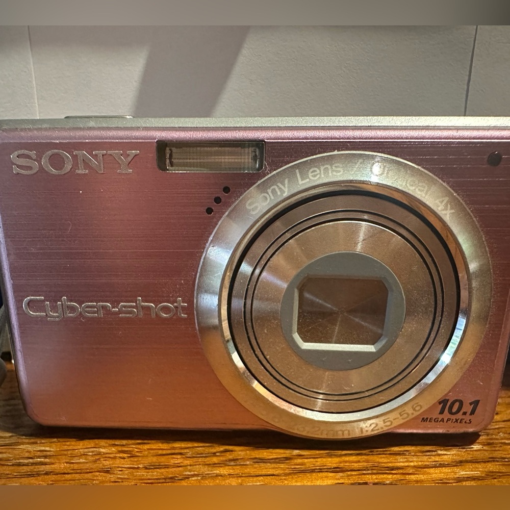 Sony Cyber-shot PINK DSC-S950 Original box manual battery charger bag PARTS ONLY - Picture 2 of 16